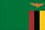Bandera de ZAMBIA