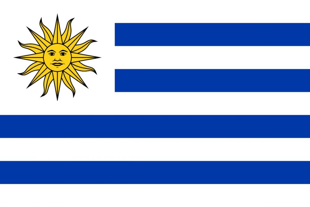 Bandera de URUGUAY