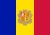 Bandera de ANDORRA