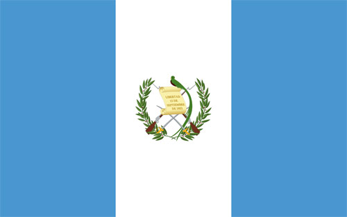 Bandera de GUATEMALA