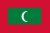 Bandera de MALDIVAS