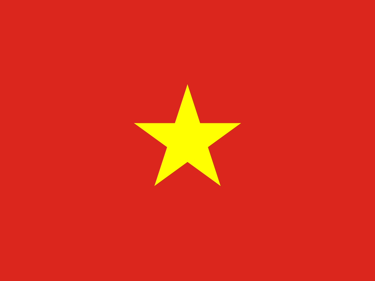 Bandera de VIETNAM