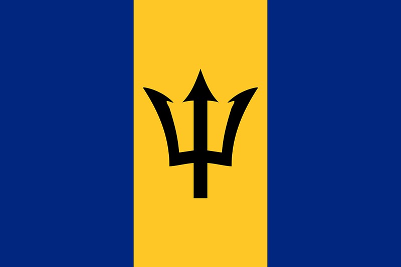 Bandera de BARBADOS